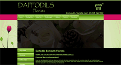 Desktop Screenshot of exmouthflorists.co.uk